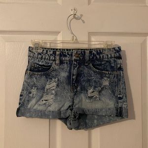 Delia’s denim shorts